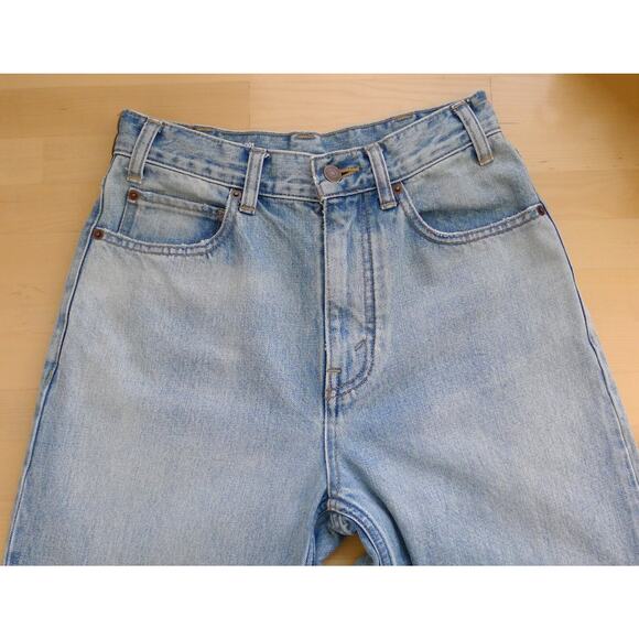 CELINE Margaret High Rise Denim Jeans Supersonic Wash Made in Japan 27 $1350 - Picture 2 of 13